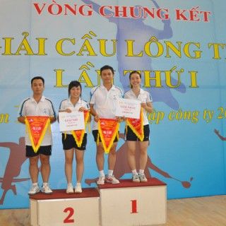Chung kết Giải cầu lông TLE 2011