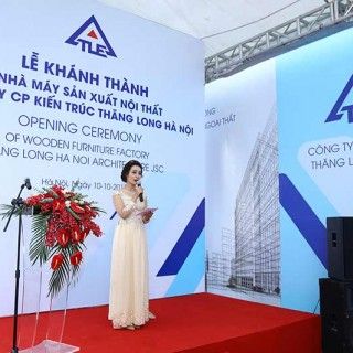 Lễ Khánh thành Nhà máy sản xuất nội thất  Công ty cổ phần Kiến trúc Thăng Long Hà Nội